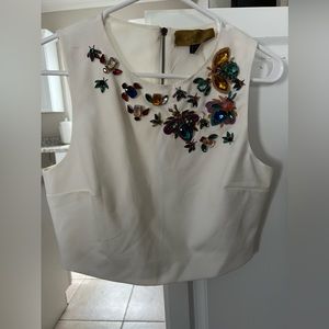 Nicole Miller crop Top